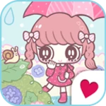 rainy girl[homee themepack] android application logo